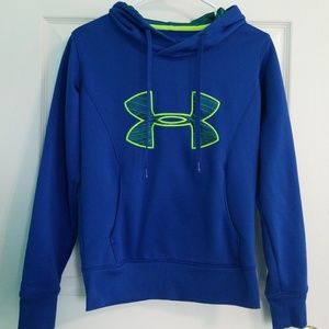 under armour royal blue hoodie